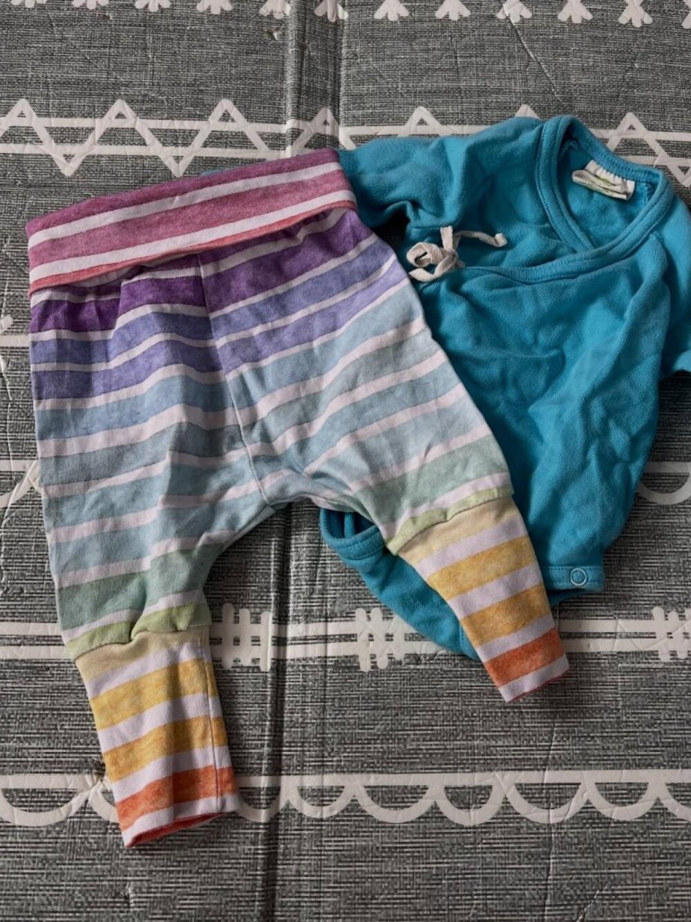 Parade Onsie with Handmade Small Shop Pants